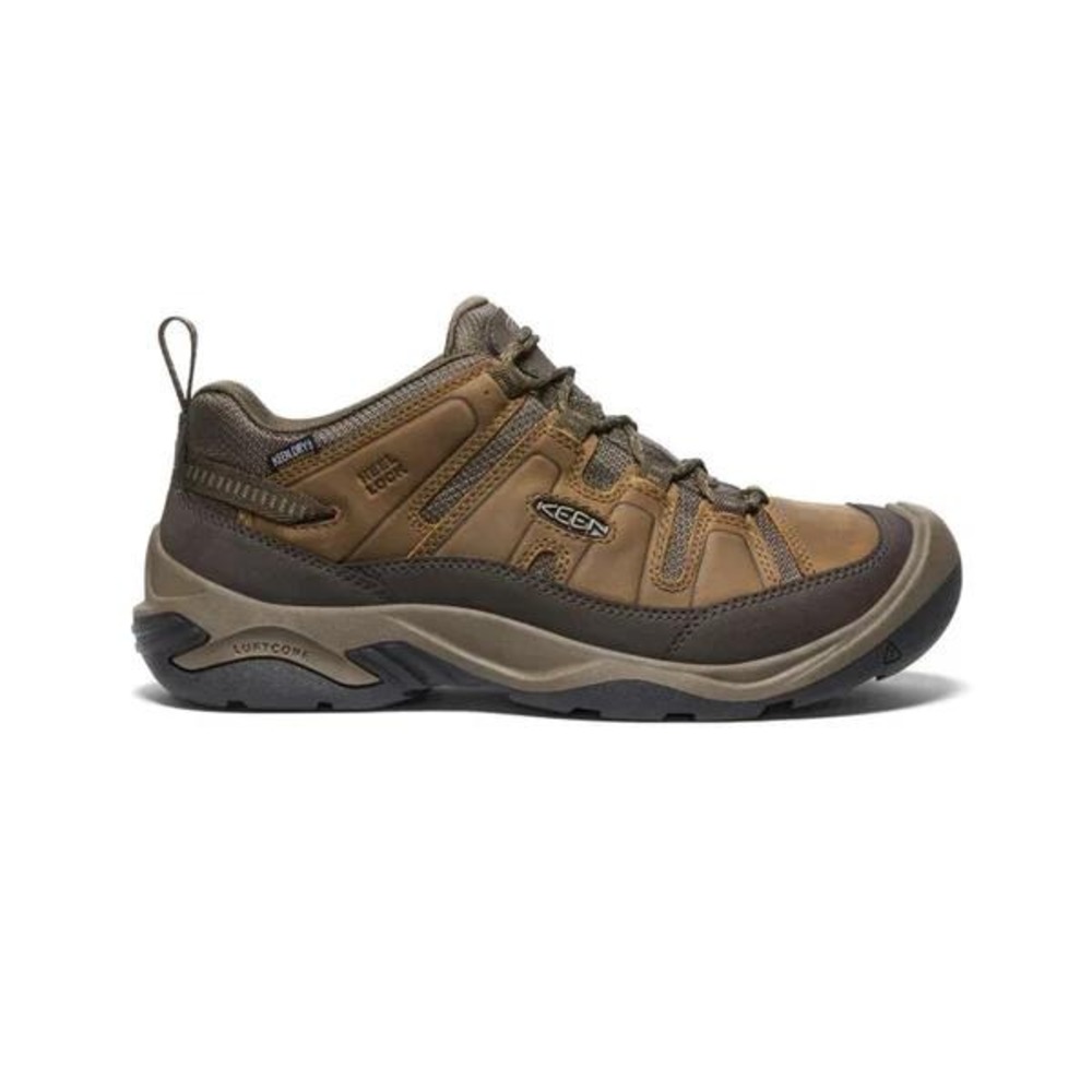 KEEN Targhee III Waterproof Mens Hiking Shoes Brown Leather Low Top 8.5 - Picture 3 of 5